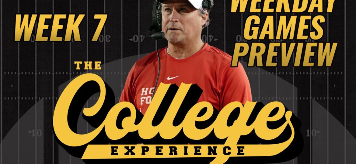 College Football Weekday Games Preview & Picks (Mon-Fri) | The College Football Experience (Ep. 1462)