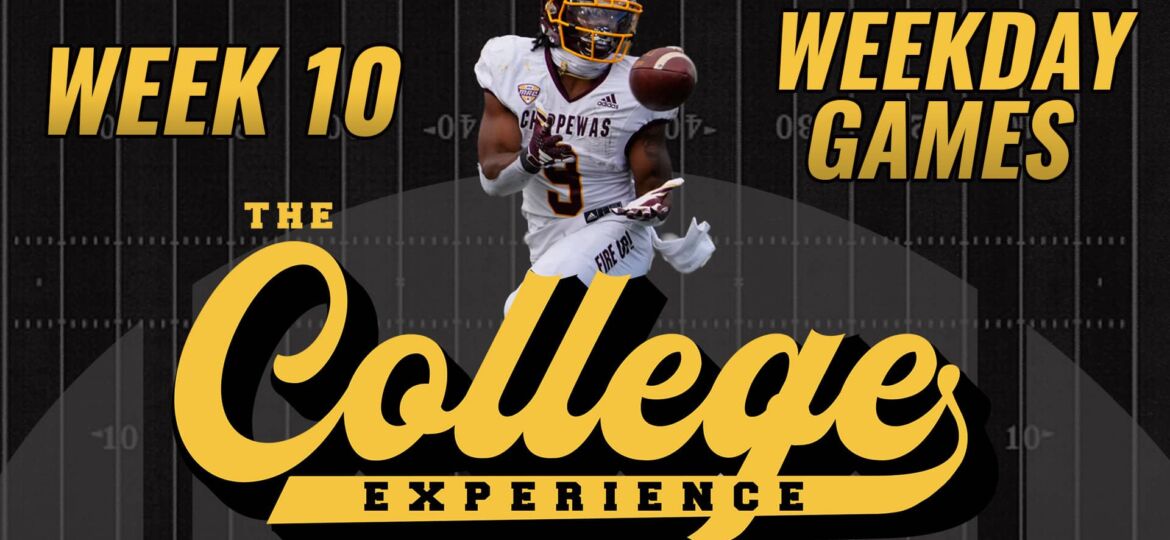 College Football Picks Week 10 (Tue-Fri) | The College Football Experience (Ep. 1500)