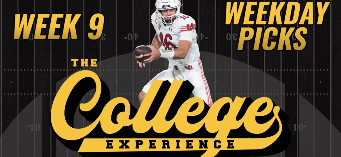 College Football Picks Week 9 (Tue-Fri) | The College Football Experience (Ep. 1490)