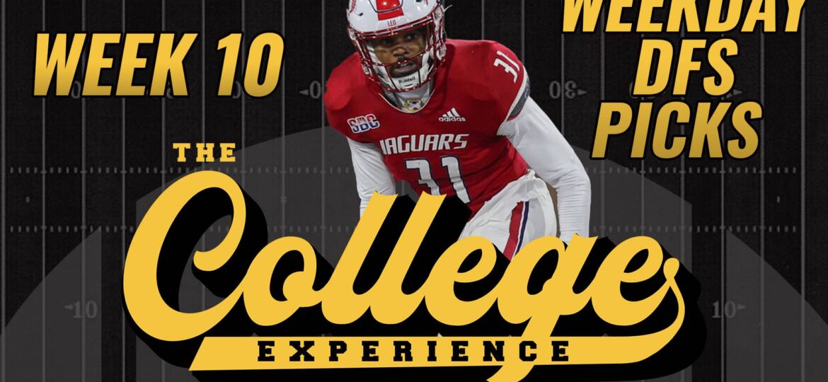 College Football Week 10 DFS Preview & Picks (Tues & Wens) | The College Football Experience (Ep. 1501)