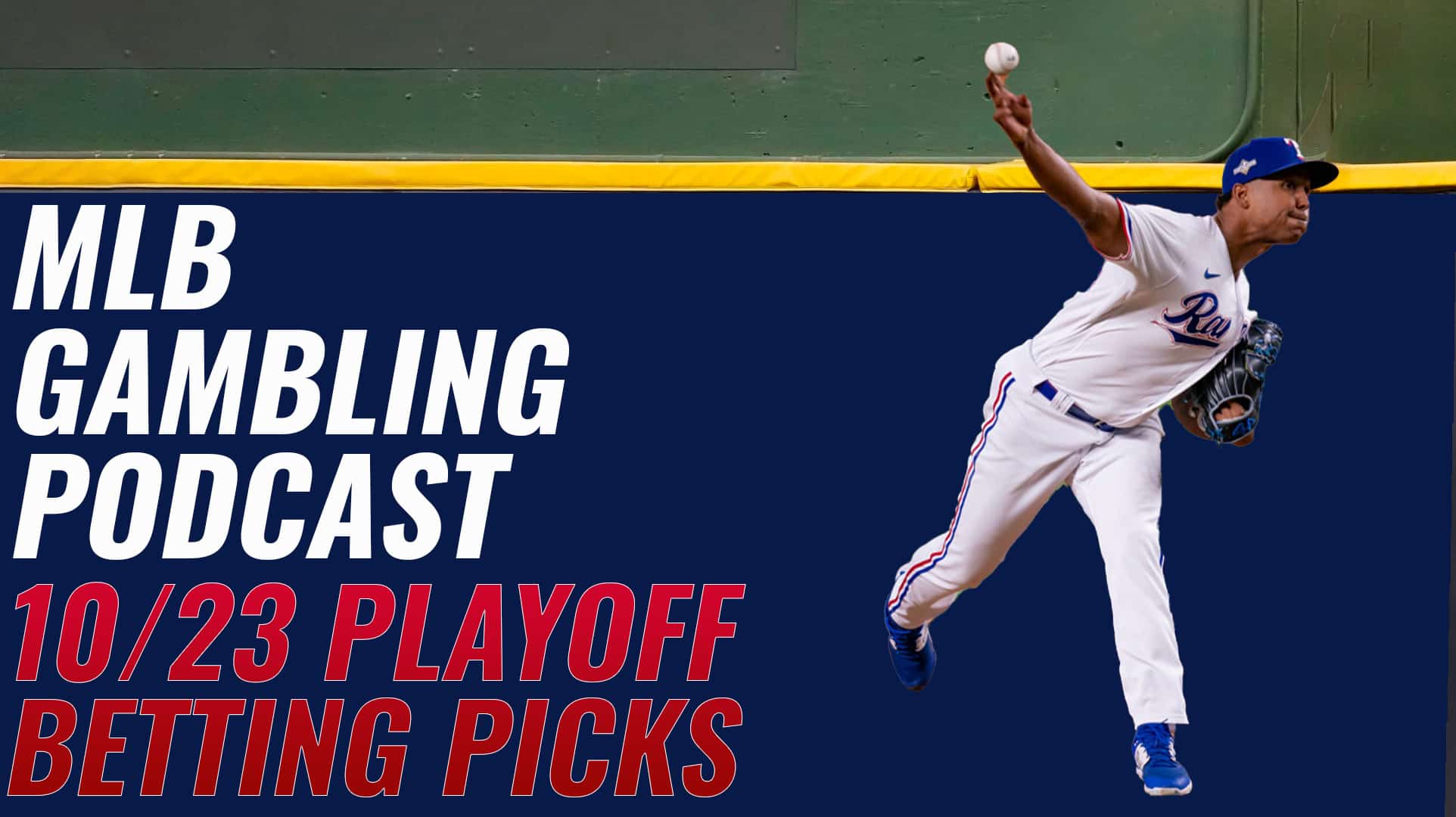 MLB Playoff Picks 10/23/23 | MLB Gambling Podcast (Ep.424)