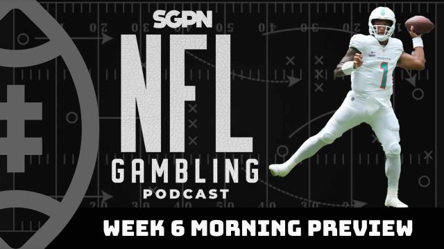NFL Week 6 Morning Games Preview & Picks | NFL Gambling Podcast (Ep. 206)