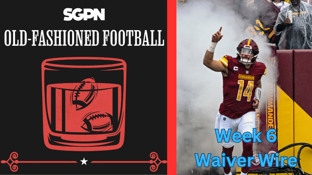 Fantasy Football Week 6 Waiver Wire + Balcones Rye Whiskey Review | Old-Fashioned Football (Ep. 76)