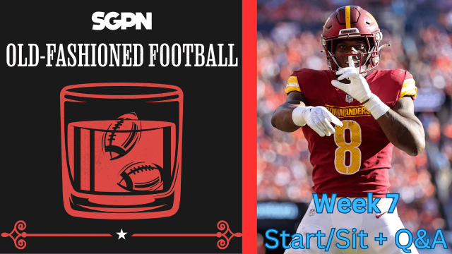 Fantasy Football Week 7 Start Sit + Q&A | Old-Fashioned Football (Ep. 79)