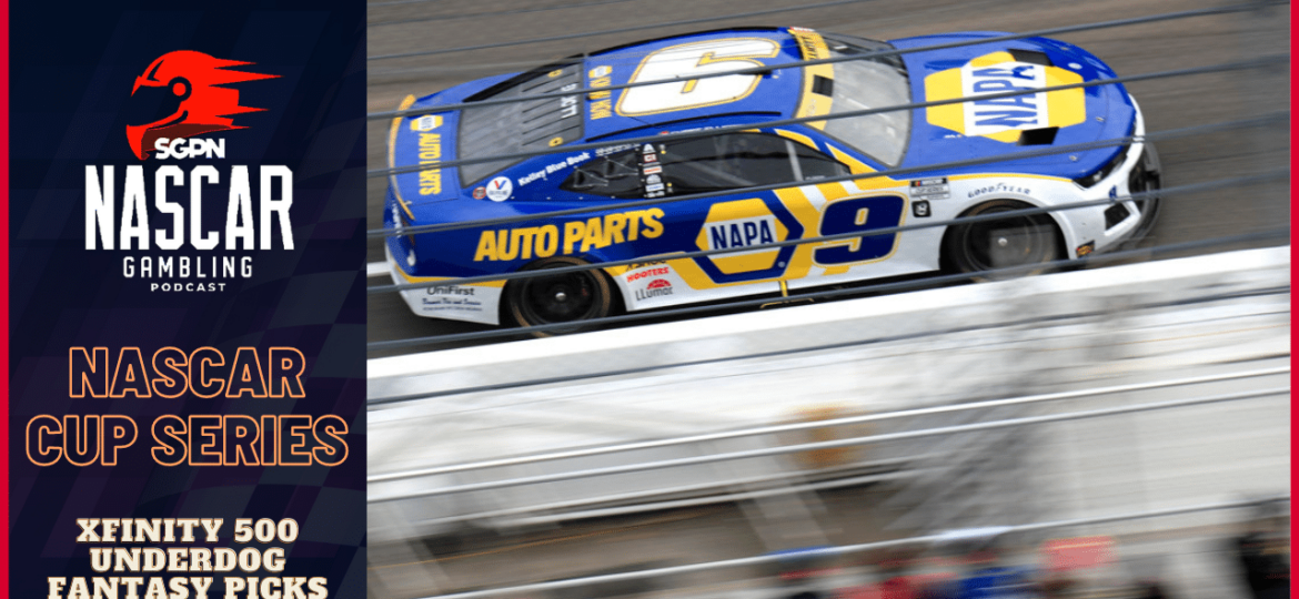 Xfinity 500 Underdog Fantasy Picks 2023 I NASCAR Gambling Podcast (Ep. 294)