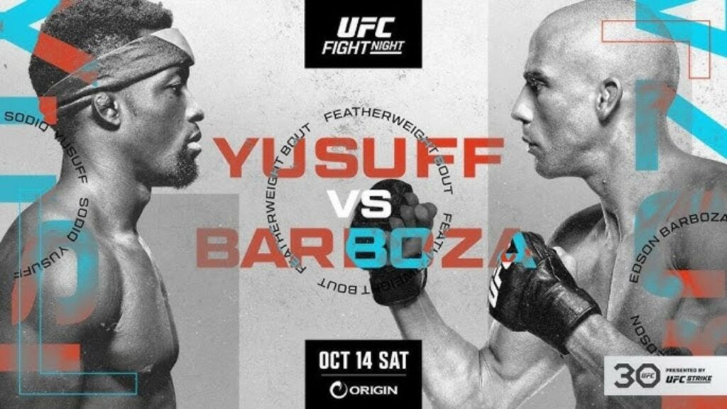 UFC Vegas 81 Yusuff vs Barboza UFC Vegas 81 Bets UFC Vegas 81 Picks