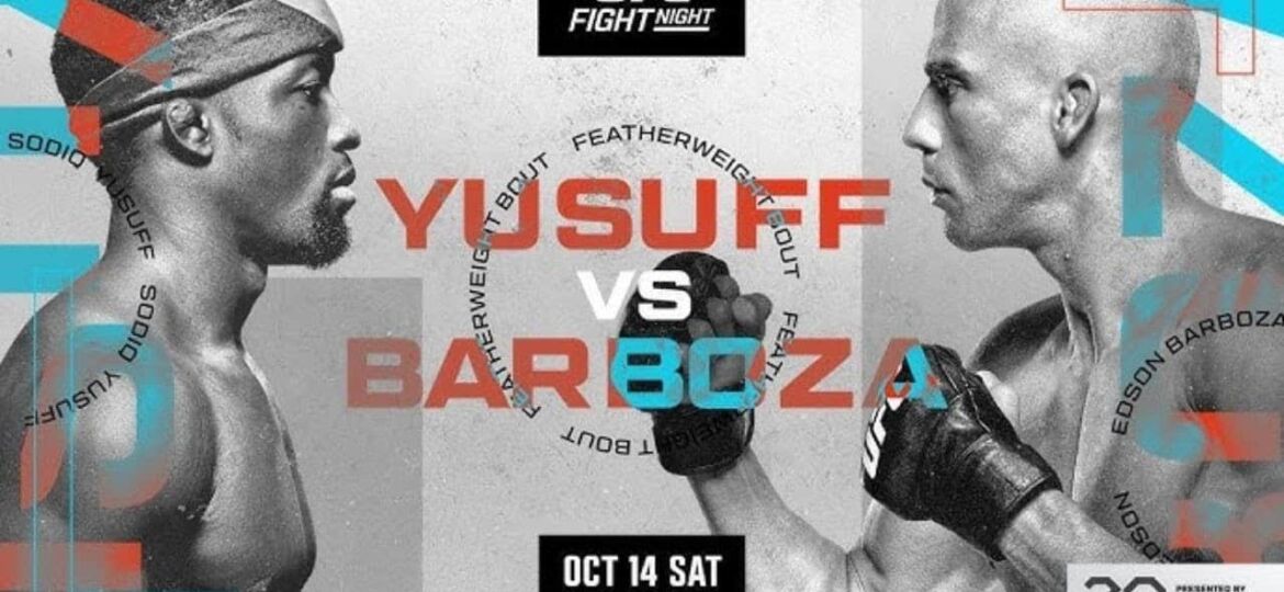 UFC Vegas 81 Yusuff vs Barboza UFC Vegas 81 Bets UFC Vegas 81 Picks