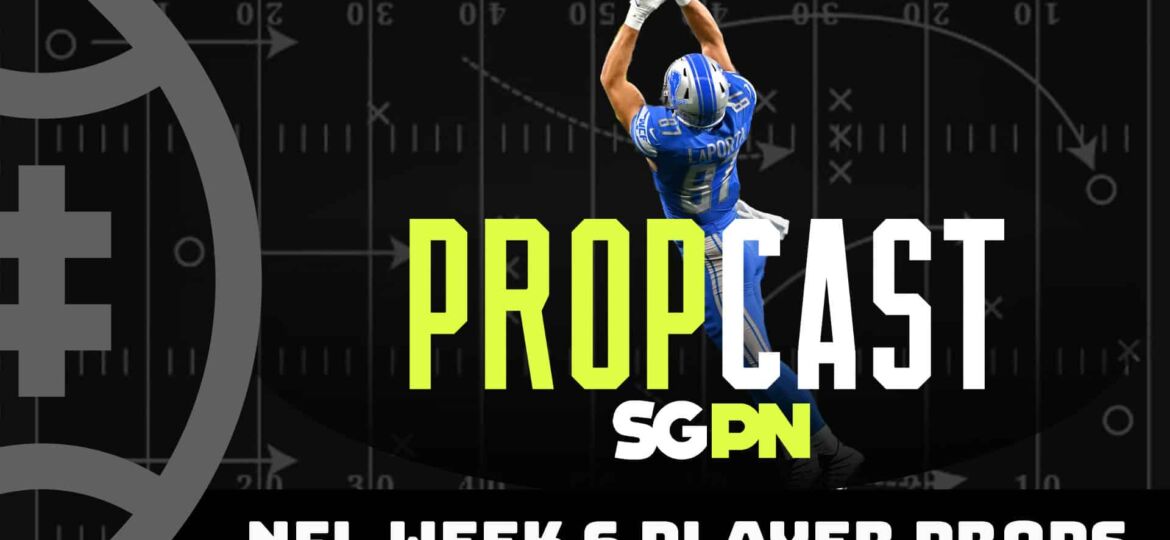 NFL Week 6 Player Props - 10/13/23 | The Propcast (Ep. 222)