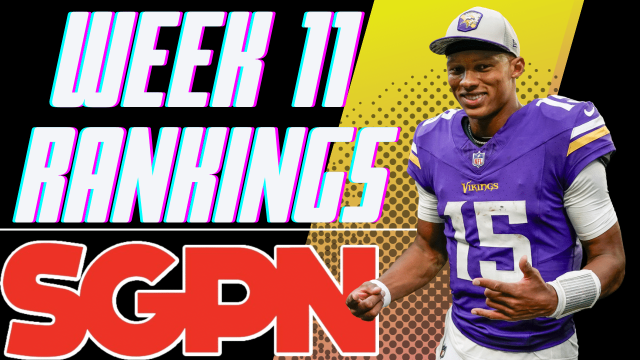 Week 11 Fantasy Football Rankings