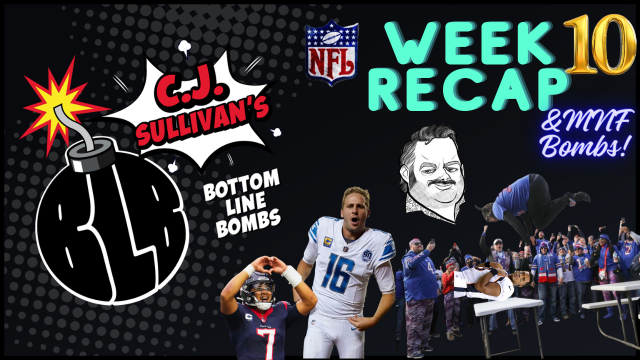 Buff MNF & Week 10 Recap