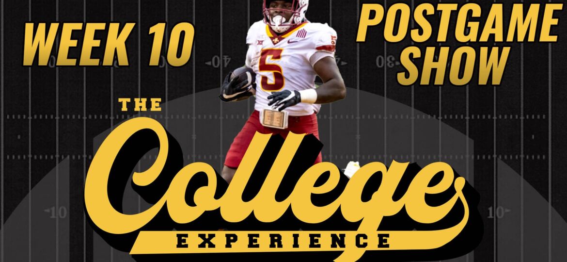 College Football Week 10 Reaction Show | The College Football Experience (Ep. 1506)