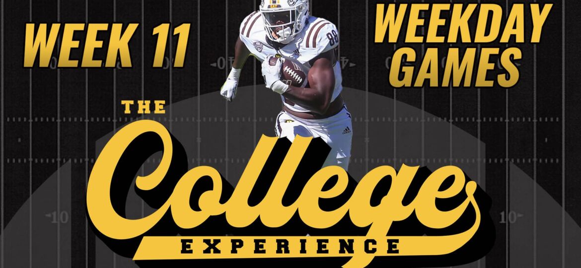 College Football Picks Week 11 (Tue - Fri) | The College Football Experience (Ep. 1509)