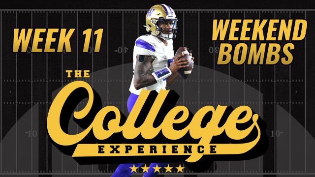 College Football Week 11 Weekend Bombs | The College Football Experience (Ep. 1515)