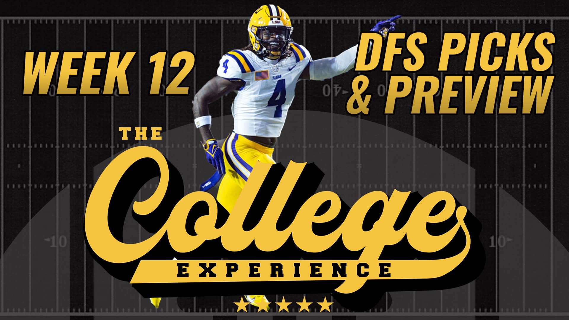 College Football Week 12 DFS Preview & Picks (Thurs - Sat) | The College Football Experience (Ep. 1522)