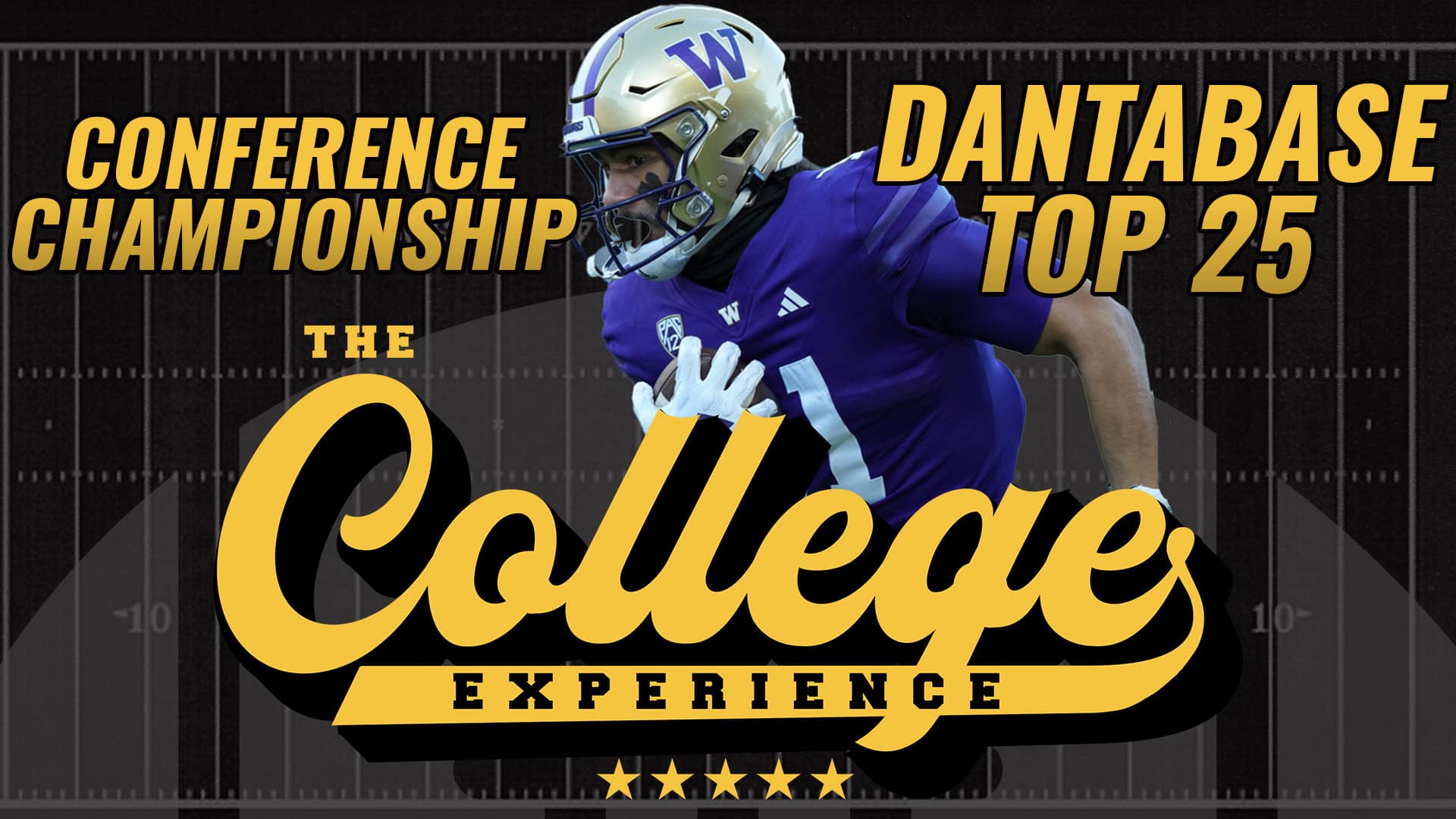 Conference Championship College Football Dantabase Top 25 Rankings | The College Football Experience (Ep. 1531)