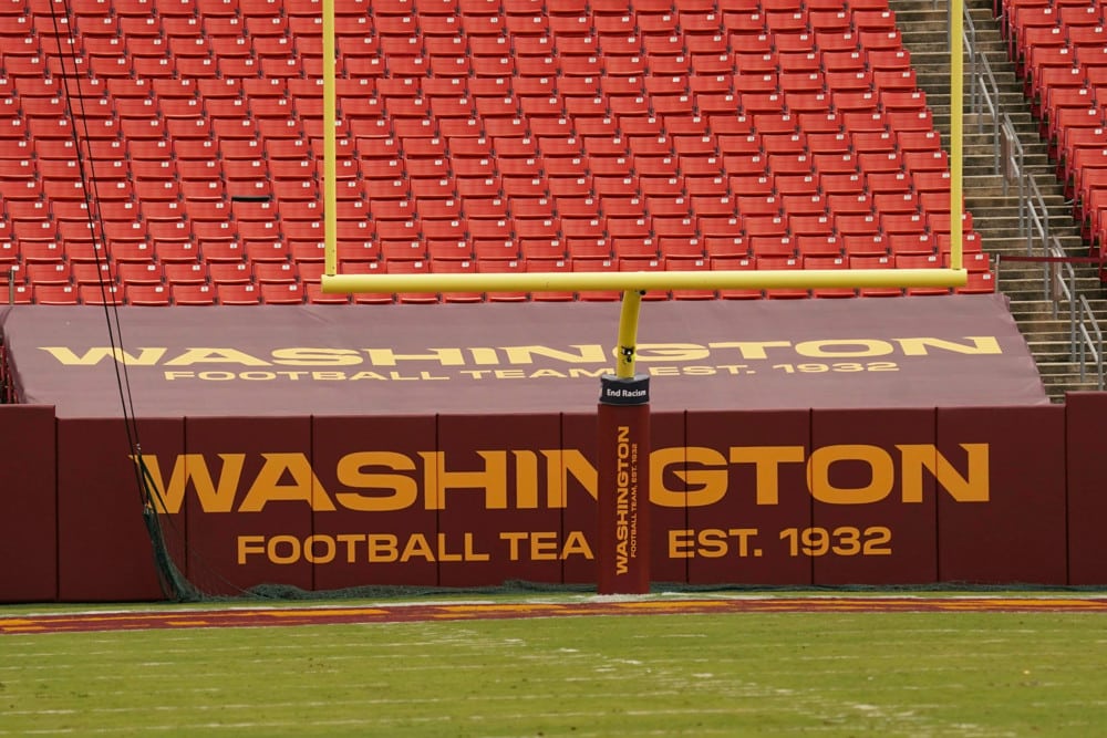 NFL Washington Commanders Name Change Odds, 2024 Edition Sports