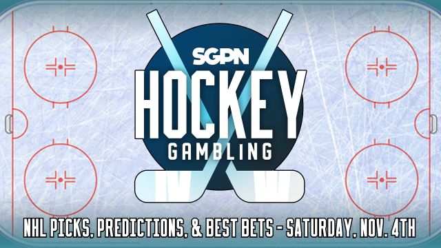 NHL Picks, Predictions, & Best Bets - Saturday, November 4th | Hockey Gambling Podcast (Ep. 264)