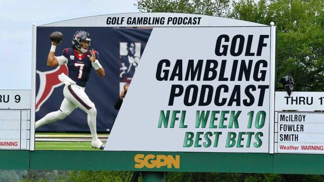 NFL Week 10 Best Bets | Golf Gambling Podcast (Ep. 321)