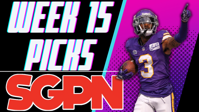 Week 15 NFL Picks