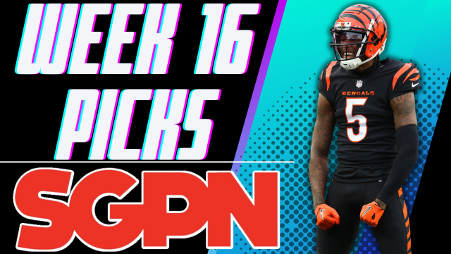 Week 16 NFL Picks - Bengals Tee Higgins Image
