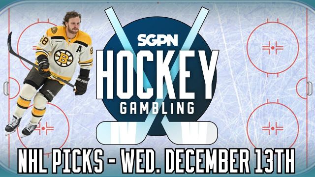 NHL Picks - Wednesday, December 13th - NHL Team Futures | Hockey Gambling Podcast (Ep. 285)