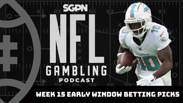 NFL Week 15 Morning Games Preview + Picks | NFL Gambling Podcast (Ep. 250)