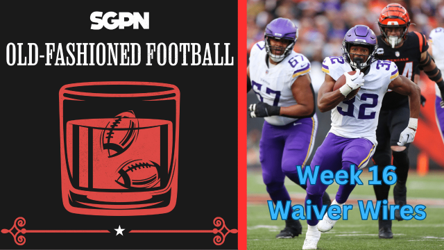 Fantasy Football Week 16 Waiver Wire | Old-Fashioned Football (Ep. 96)