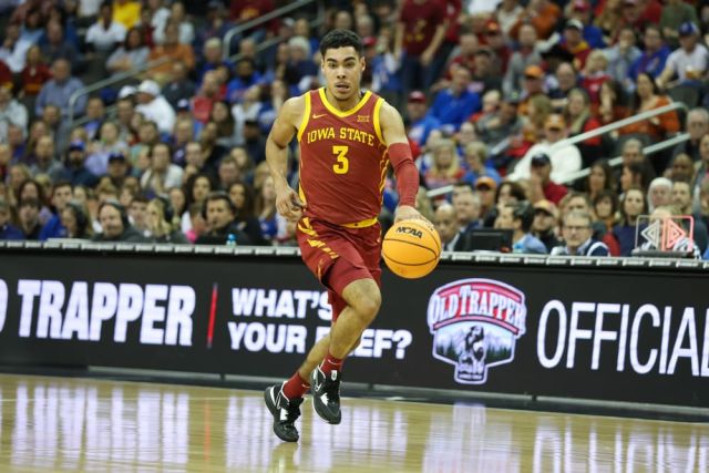 COLLEGE BASKETBALL: MAR 10 Big 12 Tournament - Iowa State at Kansas