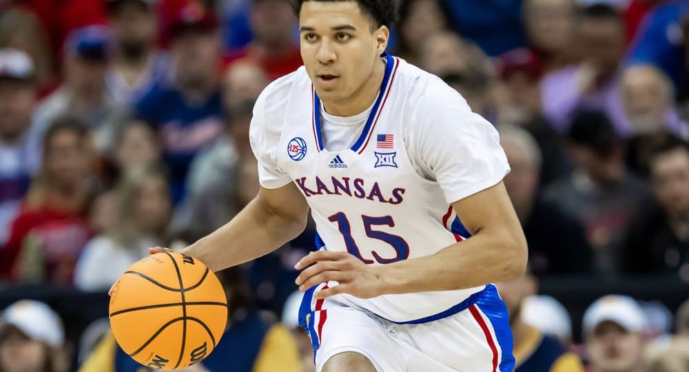 COLLEGE BASKETBALL: MAR 09 Big 12 Tournament West Virginia at Kansas