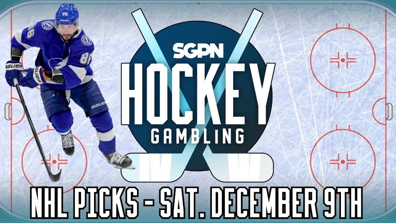 NHL Picks - Saturday, Dec. 9th - NHL Best Bets | Hockey Gambling Podcast (Ep. 283)