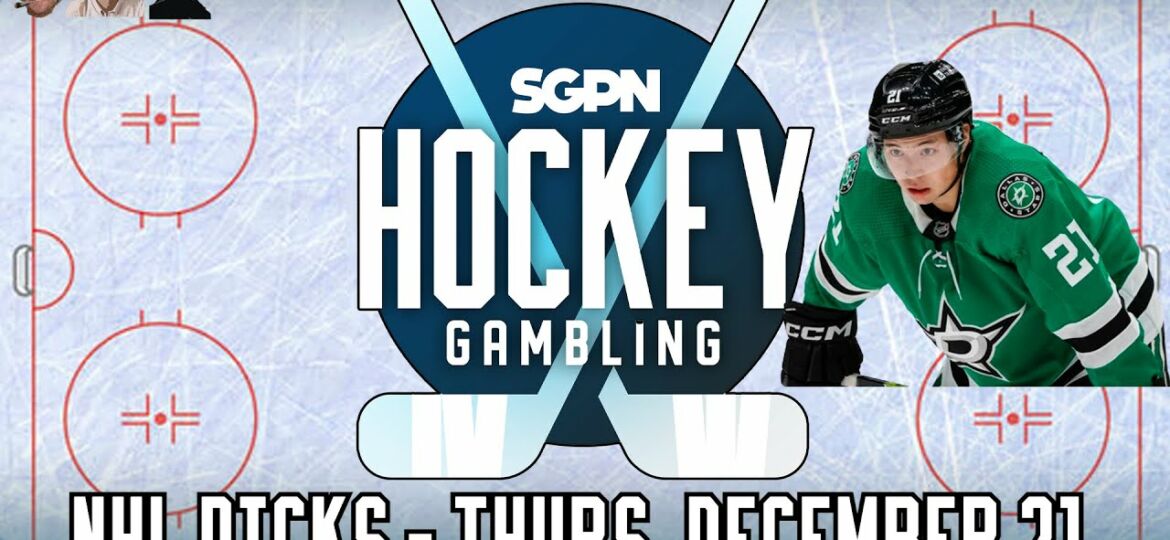 NHL Picks - Thursday, December 21st - NHL Best Bets | Hockey Gambling Podcast (Ep. 290)