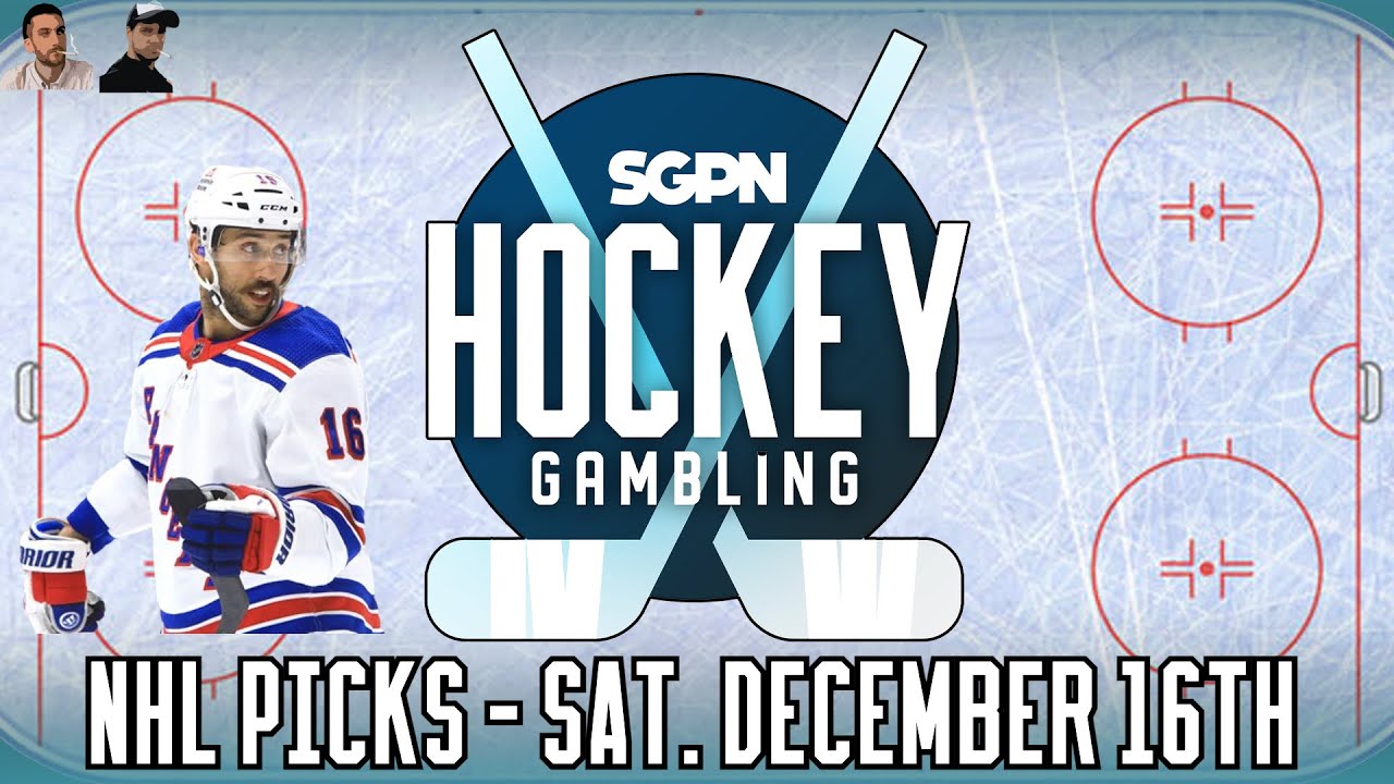 NHL Picks - Saturday, December 16th - NHL Best Bets | Hockey Gambling Podcast (Ep. 287)