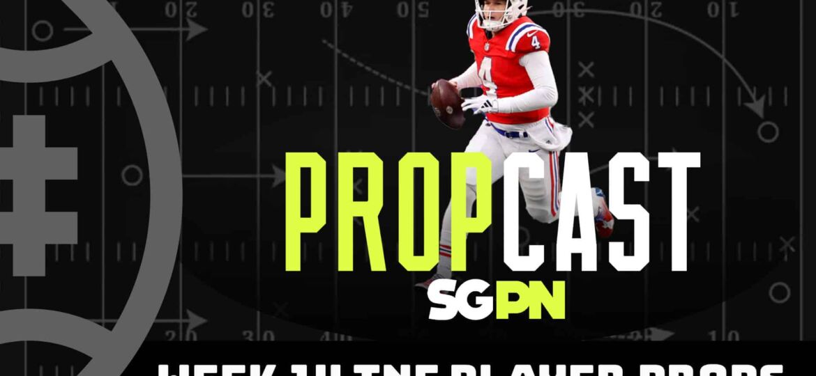 NFL Week 14 TNF Player Props: Patriots vs. Steelers | The Propcast (Ep. 248)