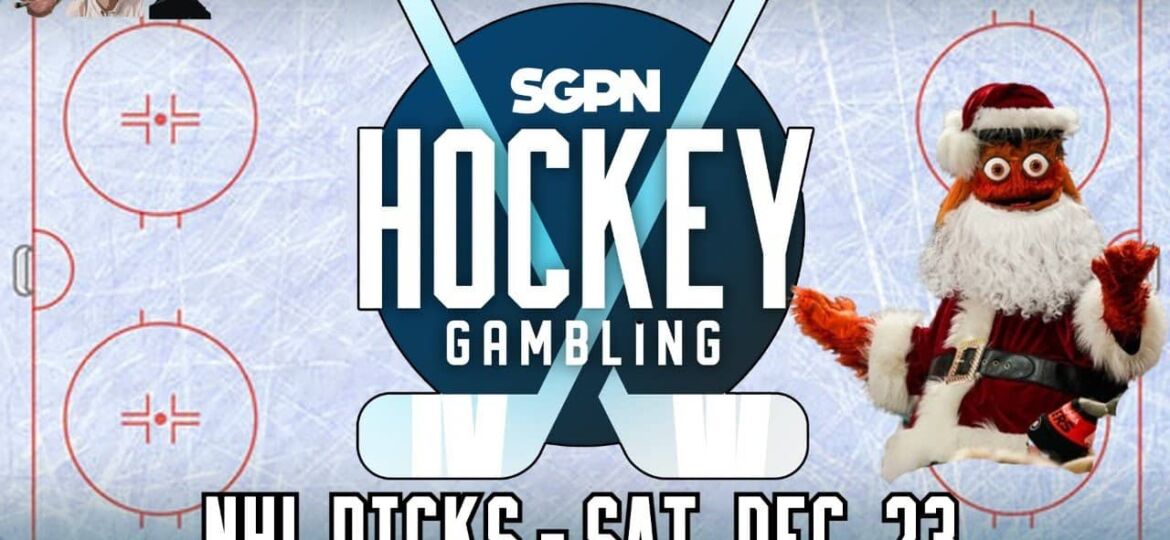 NHL Picks - Saturday, December 23rd - NHL Best Bets | Hockey Gambling Podcast (Ep. 292)