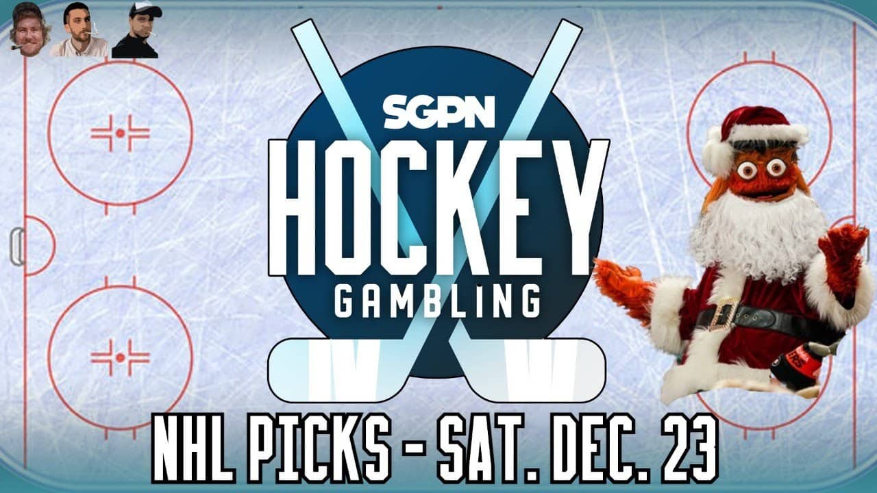 NHL Picks - Saturday, December 23rd - NHL Best Bets | Hockey Gambling Podcast (Ep. 292)