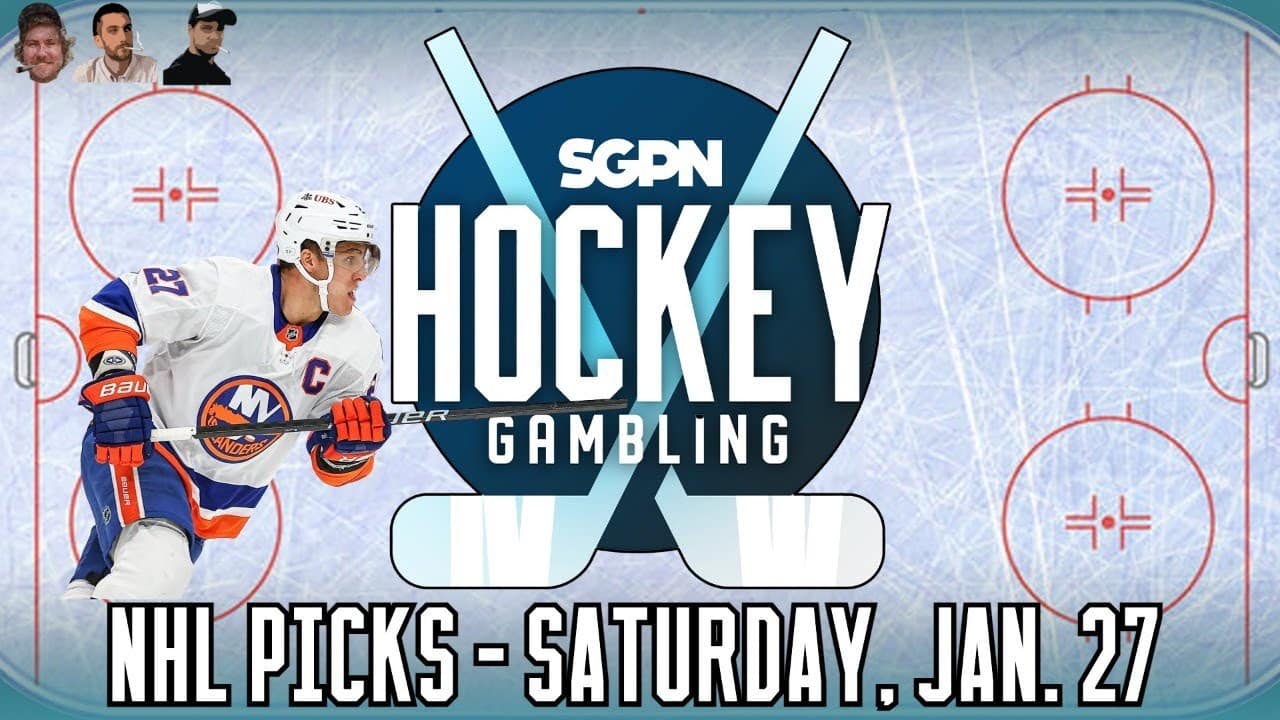 NHL Picks - Saturday, January 27th - NHL Best Bets | Hockey Gambling Podcast (Ep. 309)