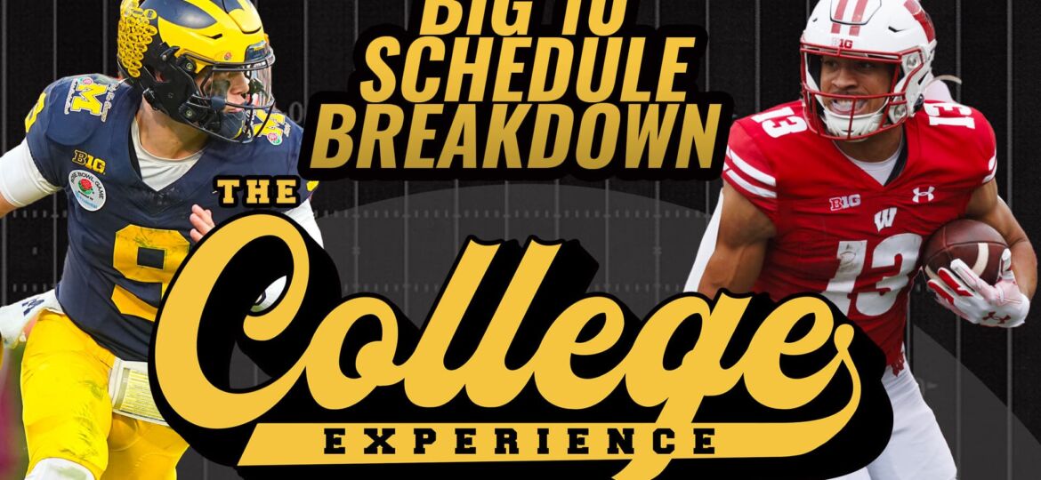 Big Ten 2024 Schedule Breakdown & Recent Coaching Hires | The College Football Experience (Ep. 1555)