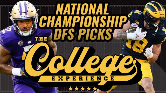 College Football National Championship & Friday College Hoops DFS Preview & Picks | The College Football Experience (Ep. 1553)