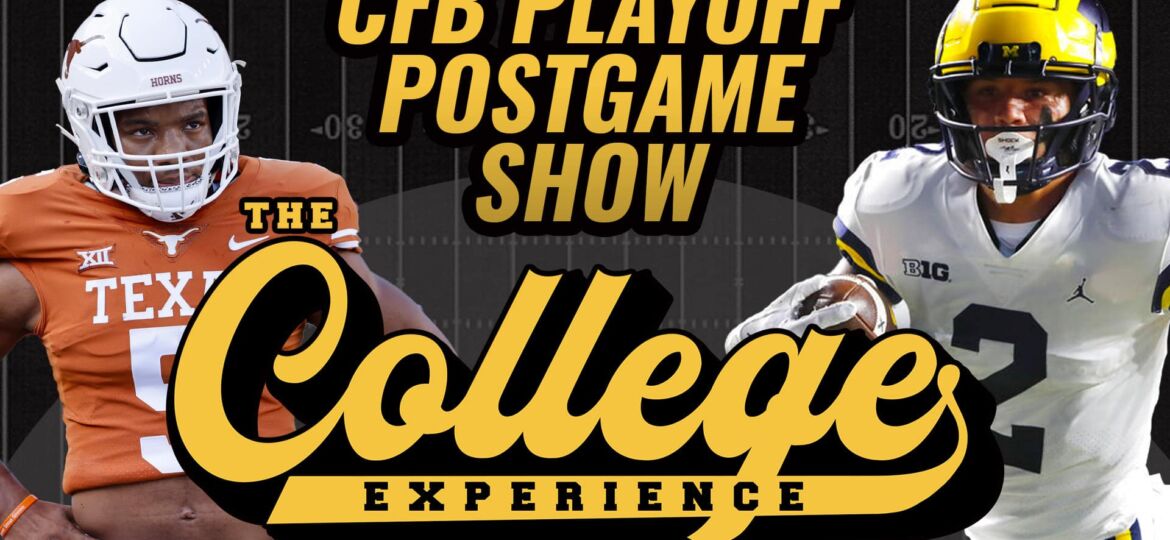 College Football Playoff Instant Reaction Show | The College Football Experience (Ep. 1550)