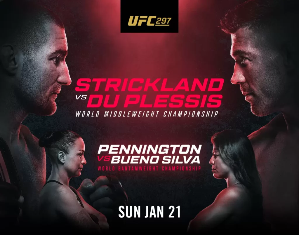UFC 297: Strickland vs du Plessis is filled with bangers. We've got all the UFC 297 bets and picks for you.