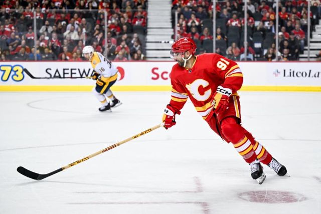 NHL: NOV 07 Predators at Flames