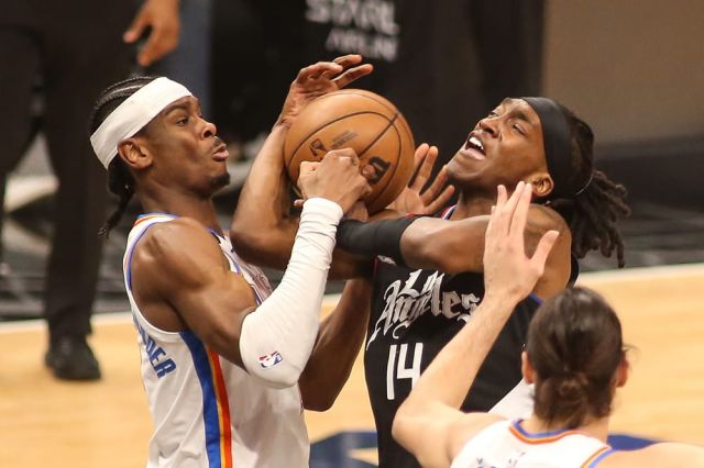 NBA: MAR 23 Thunder at Clippers