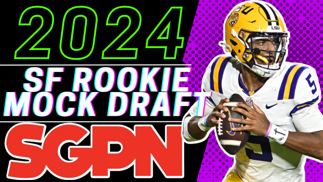 2024 Superflex Rookie Mock Draft - 5 Rounds - LSU, Jayden Daniels Image
