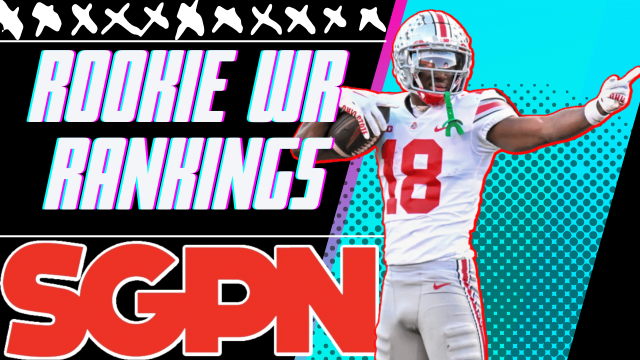 Top 25 Rookie Wide Receiver Rankings - 2024 NFL Draft - Marvin Harrison Jr. Image