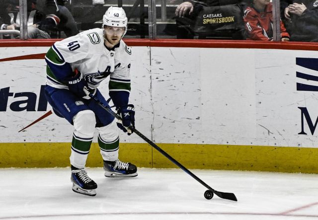 NHL: FEB 11 Canucks at Capitals