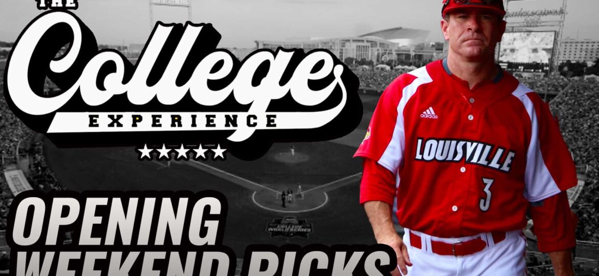 College Baseball Picks - OPENING DAY Friday, February 16th | The College Baseball Experience (Ep. 83)
