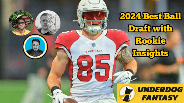 Way Too Early 2024 Underdog Best Ball Draft I SGPN Fantasy Football Podcast (Ep.486)