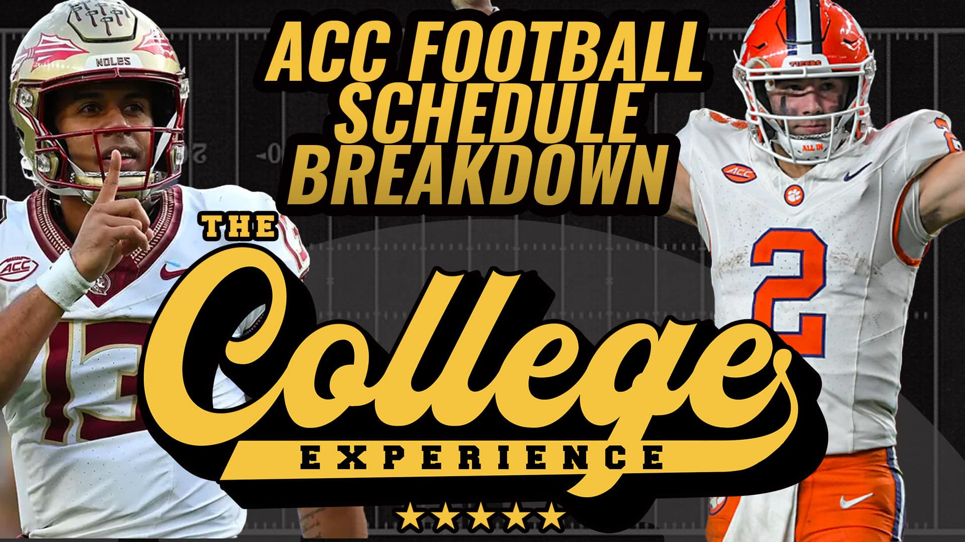 ACC 2024 Schedule Release Breakdown & Reaction | The College Football Experience (Ep. 1558)