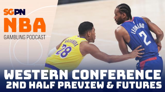 Western Conference Updated Futures + Post All-Star Break Preview | NBA Gambling Podcast (Ep. 682)