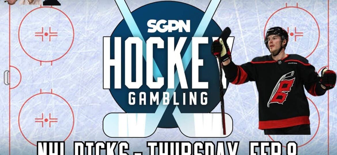 NHL Picks - Thursday, February 8th - NHL Best Bets | Hockey Gambling Podcast (Ep. 313)